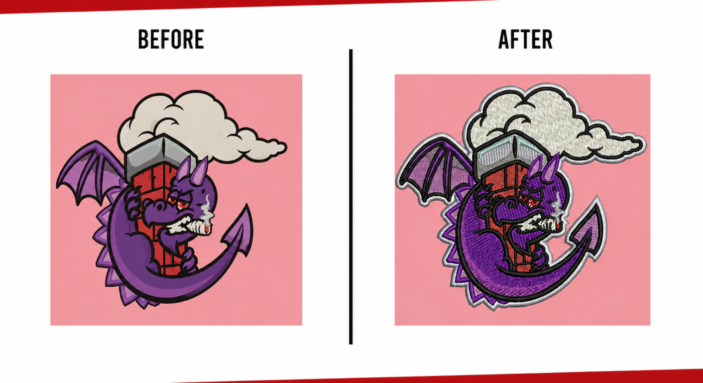Chimney And Dragon